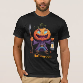 Camisa de Bruxa Abóbora Relâmpago