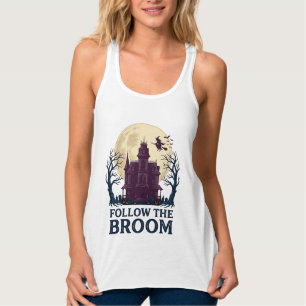 Camisa de Bruxa de Casa Assombrada Vintage Engrav 