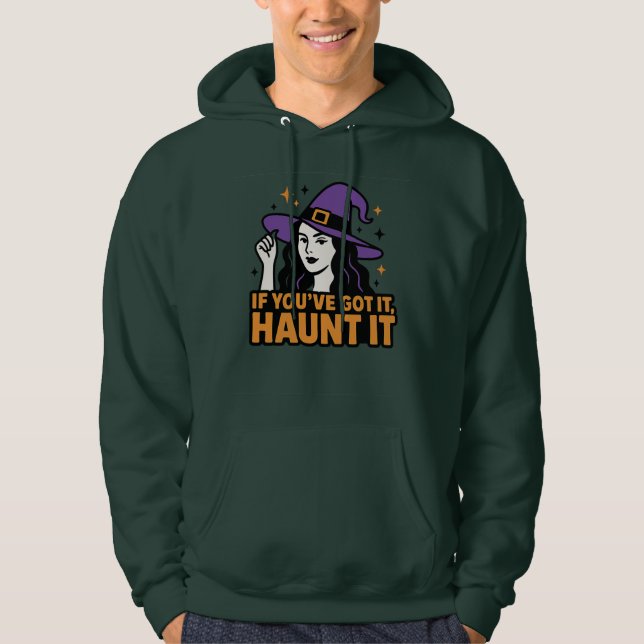 Camisa de Bruxa do Halloween (Frente)