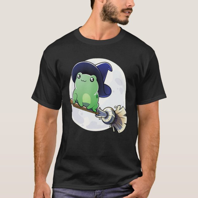 Camisa de Bruxa sapo - Engraçado Custo do Dia das  (Frente)