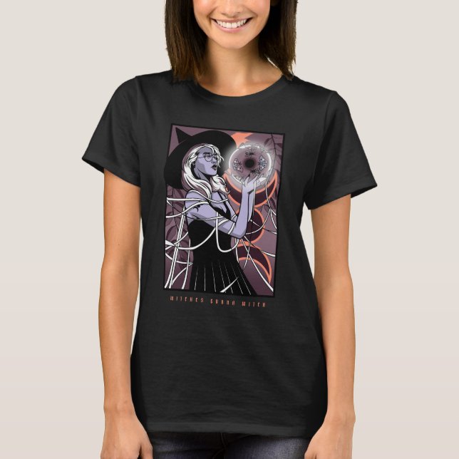 Camisa de Bruxas - Estética de Bruxas Místicas (Frente)