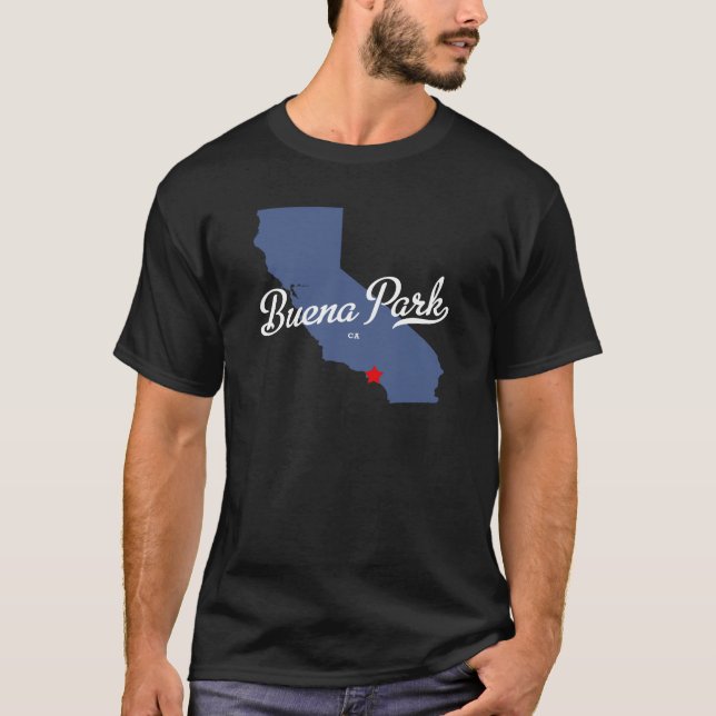 Camisa de Buena Park Califórnia CA (Frente)