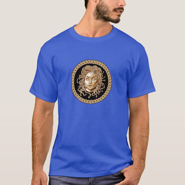  Camisa de Cabeça de Luxury Medusa (Frente)