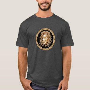  Camisa de Cabeça de Luxury Medusa