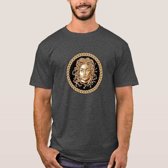  Camisa de Cabeça de Luxury Medusa (Frente)