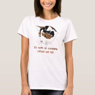 Camisa de cabelo do gato