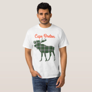 Camisa de Cabo Breton moose tartan