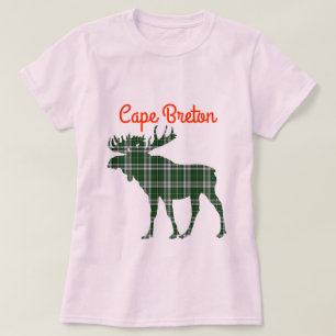 Camisa de Cabo Breton-rosa-tartan