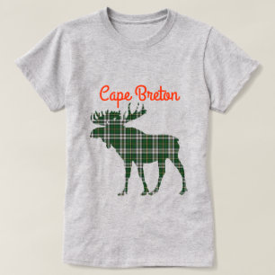 Camisa de Cabo Breton-rosa-tartan