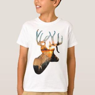 Camisa de caça de veados, Whitetail de Criança