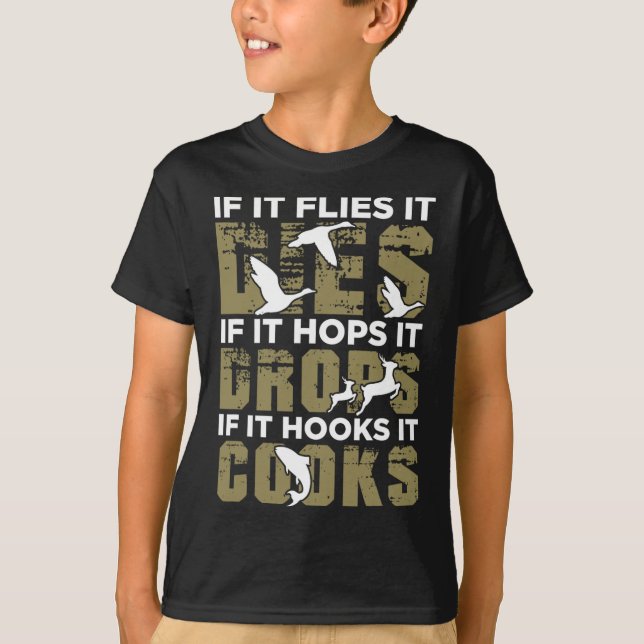 Camisa De Caça Para Homens Caçadores Engraçados De (Frente)