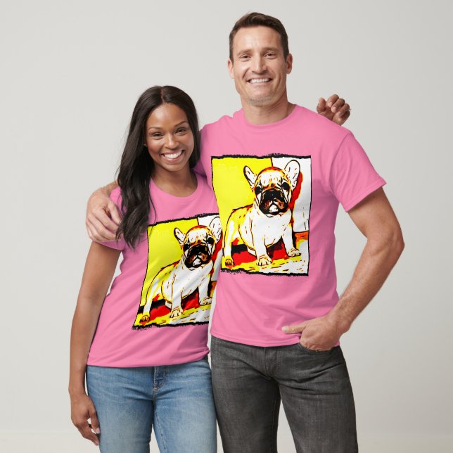 Camisa de cachorrinho francês (Unissex)