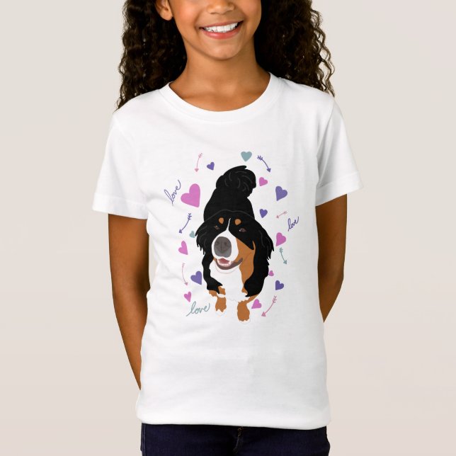 Camisa De Cachorro Bernês (Frente)