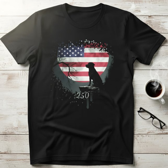 Camisa de Cachorro de Vigilância Americano - Labra (Criador carregado)