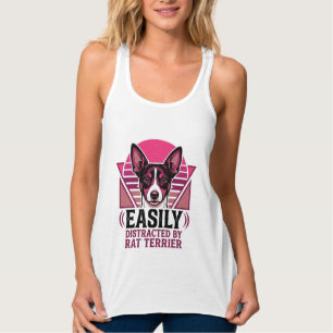 Camisa de cachorro Rat Terrier Vintage Facilmente 