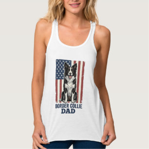 Camisa de cachorro vintage patriótica do pai Borde