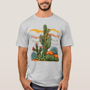 Camisa de Cacto do Deserto, Camiseta de Cacto do S
