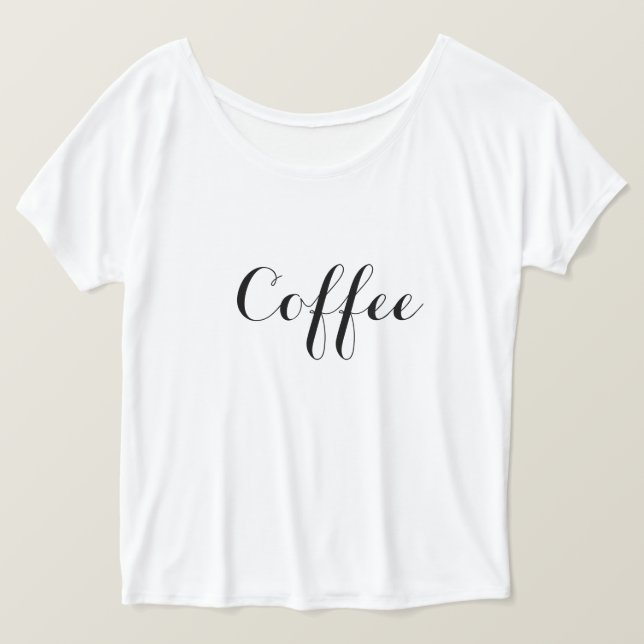 Camisa de café (Frente do Design)