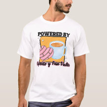 Camisa de café e camiseta Pan Dulce