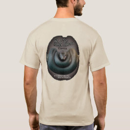 Camisa de café preto Mamba