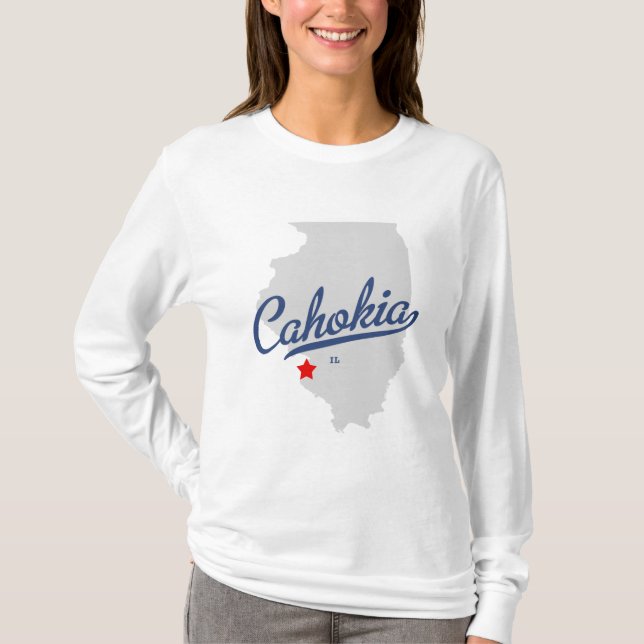 Camisa de Cahokia Illinois IL (Frente)