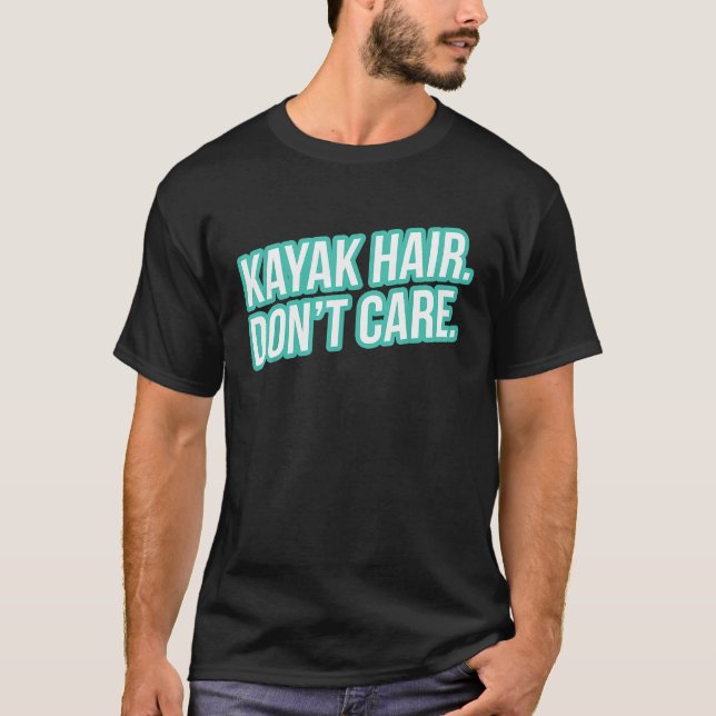 Camisa de Caiaque para Mulheres Cabelo de Caiaque  (Frente)