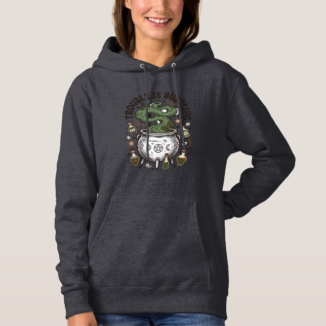 Camisa de Caldeirão de Bruxa, o Problema Está Borb (Frente)