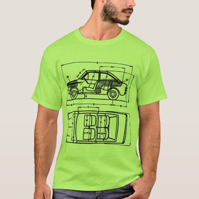 Camisa de Cali GA do estilete & do Imp do raio de (Frente)