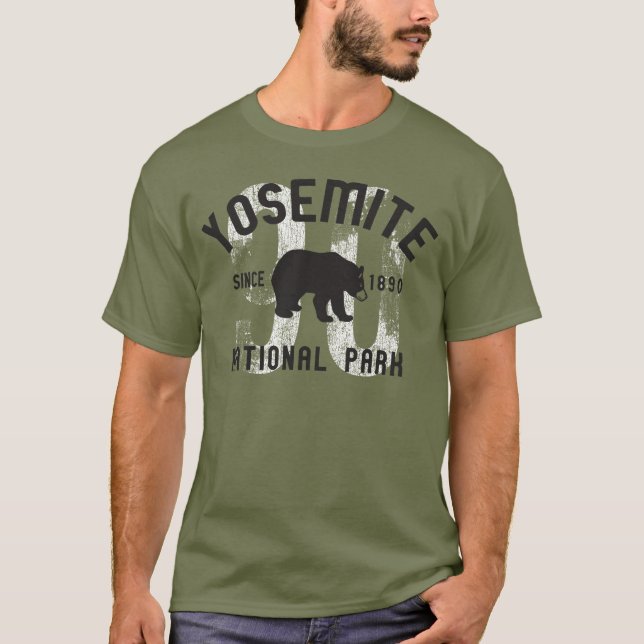 Camisa de Califórnia do urso preto de parque (Frente)