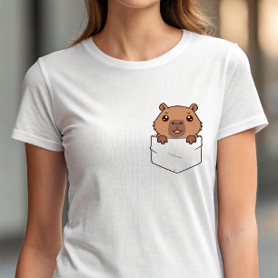 Camisa de Camarada de Capibara Cuja Cobra Animal