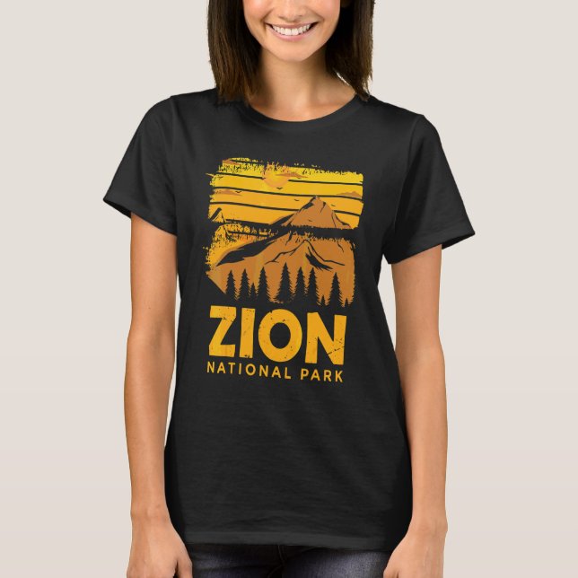 Camisa de Caminhada do Canyon do Parque Nacional Z (Frente)