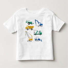 Camisa De Caminhões De Construção De Cuta