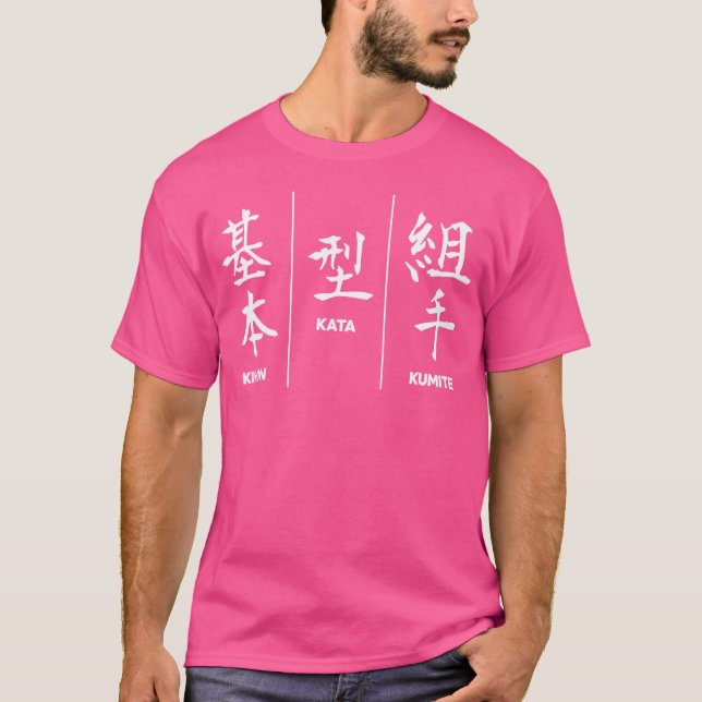 Camisa de Camisa Karate Boys Artes Marciais Lutand (Frente)