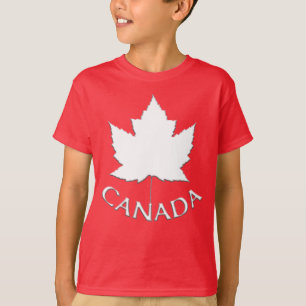 Camisa de camiseta orgânica canadense de camiseta