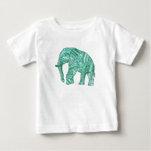 Camisa de camisola de bebê bonita com design de el