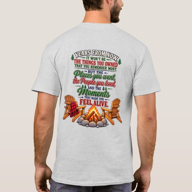 Camisa de Camping Camp Life 2 Lados (Verso)