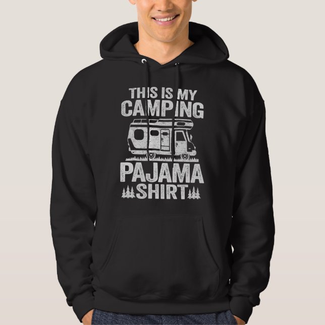 Camisa de Camping Divertida para Caminhadas ao Ar  (Frente)