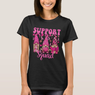 Camisa de câncer para mulheres Gnomos Esquadrão de