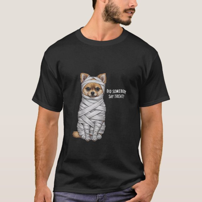 Camisa de Cão de Múmia da Pomerânia (Frente)