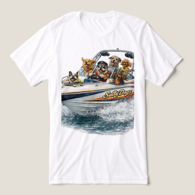 Camisa de Cão de Navegação (Design frontal)