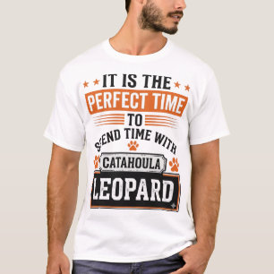 Camisa de Cão Leopardo Catahoula Design Vintage do