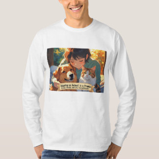 Camisa De Capa Longa Unisex