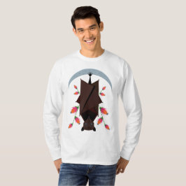 Camisa De Capas Longas E Unisex De Raposa Voadora