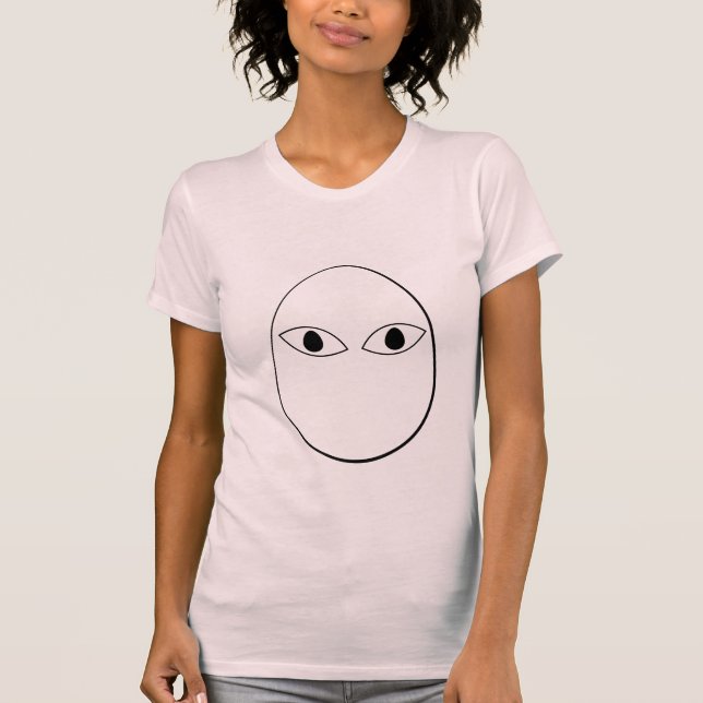 Camisa De Cara De Ovo Reproduzível (Frente)