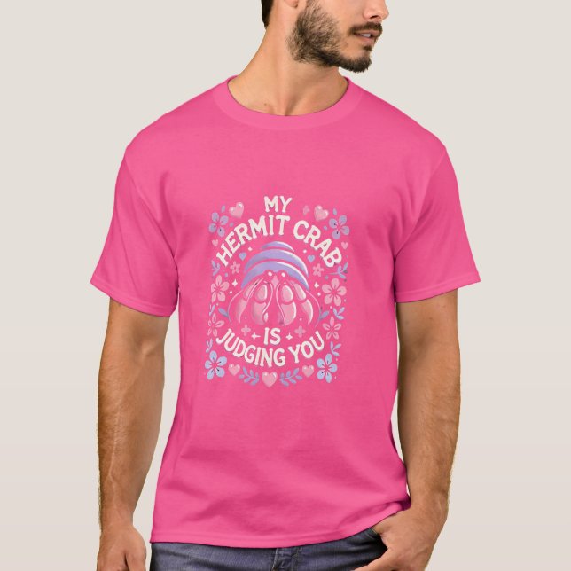 Camisa de Caranguejo Ermitão Meninas Amantes de Ca (Frente)