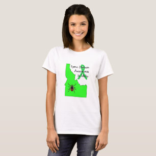 Camisa de Carrapato de Conscientização da Doença d