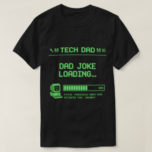 Camisa de Carregamento de Piada de Pai Presente Di