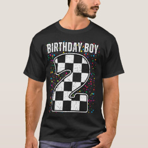 Camisa de carro de corrida de 2º aniversário Bande
