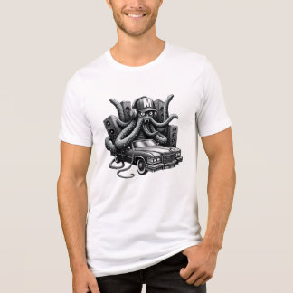 Camisa de Carro de Terror Monstruoso
