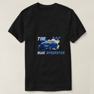 Camisa De Carro O T-Shirt Azul